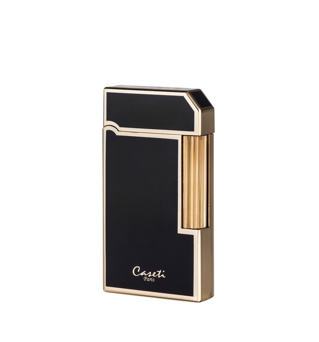 Caseti Lighter Rome Flint, Black/Gold