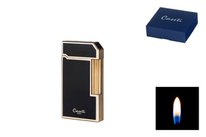 Caseti Lighter Rome Flint, Black/Gold