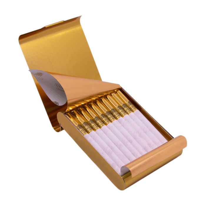 Treasurer Aluminium Gold Cigarettes Made in England 